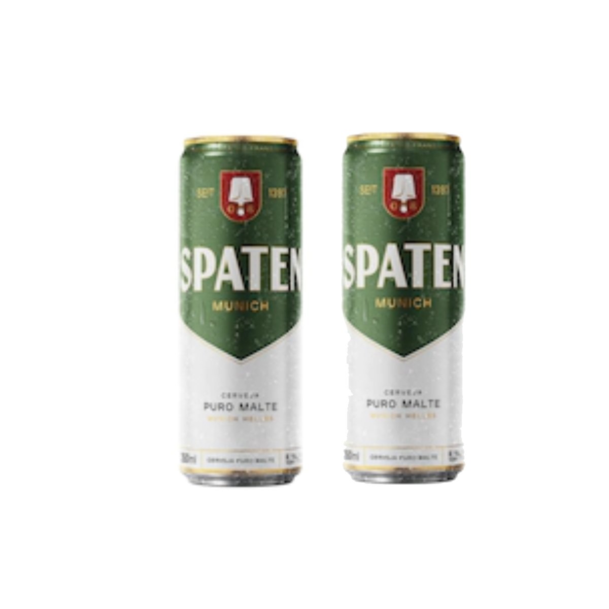 Cerveja Spaten Puro Malte Lata 350ml - 2 Unidades