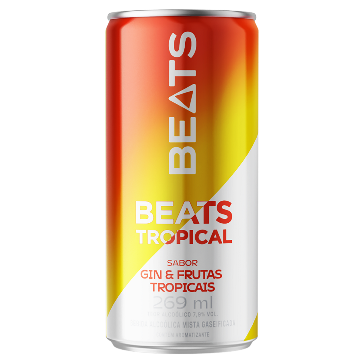 Bebida Mista Alcoólica Tropical Beats Lata 269ml