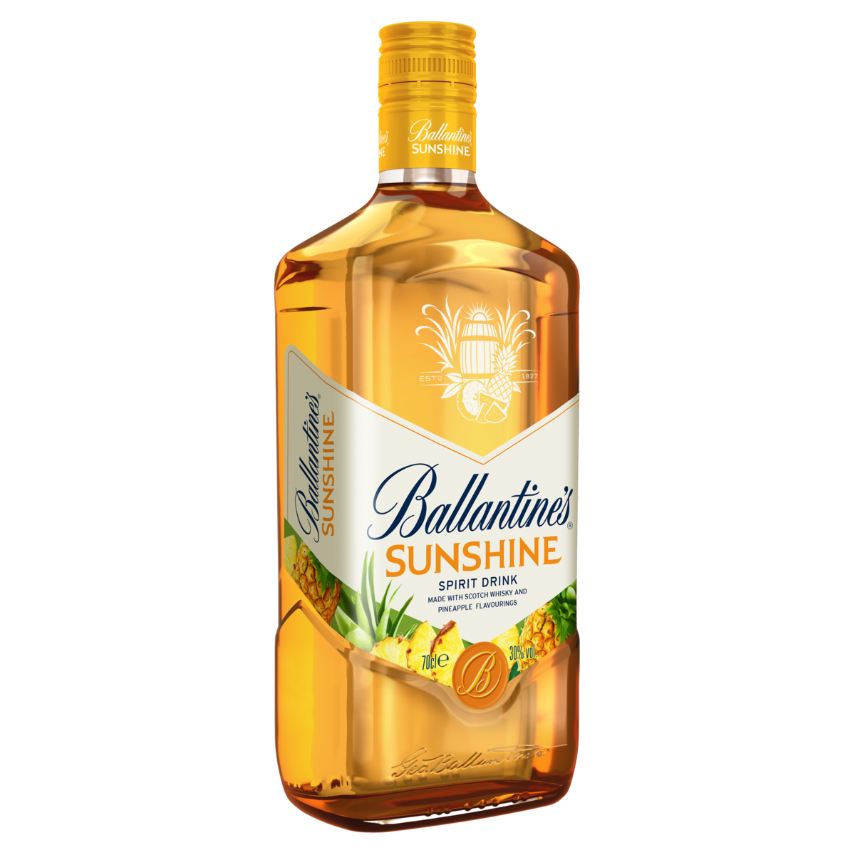 Whisky Abacaxi Ballantine's Sunshine Garrafa 700ml