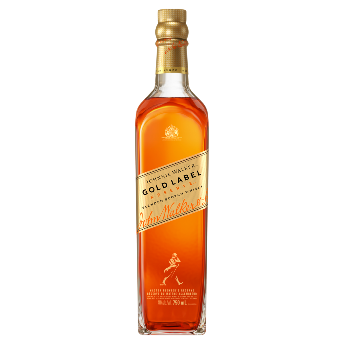 Whisky Escocês Blended Gold Label Reserve Johnnie Walker Garrafa 750ml
